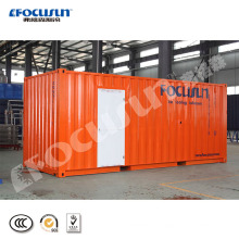 20 feet 10tons containerized fresh water flake ice machine